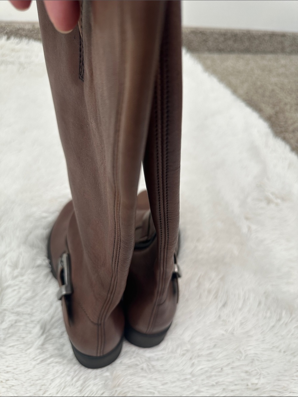 🦊 NWT Rieker Leather Moto Boots - Picture 4 of 7